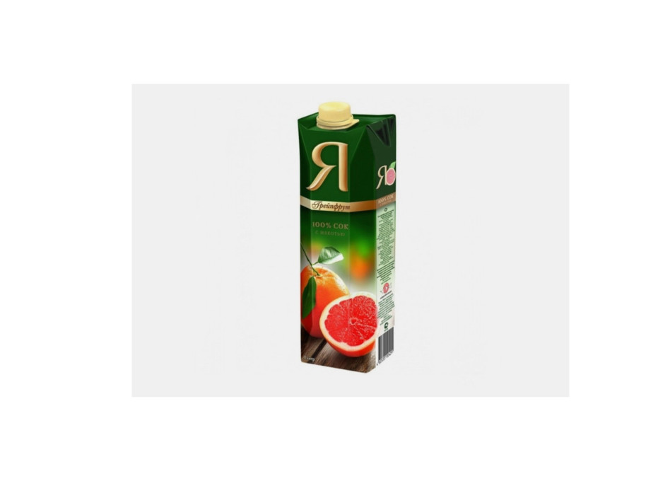 Сок «Я» Грейпфрут 1л.