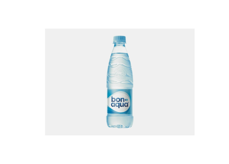 Минеральная вода Бон Аква без газа 0,5 л.
