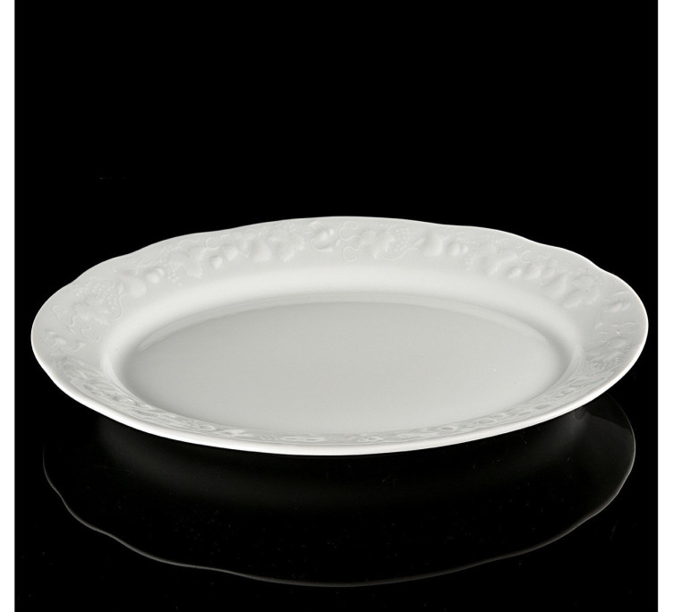 Посуда. Блюдо сервировочное (Фарфор)