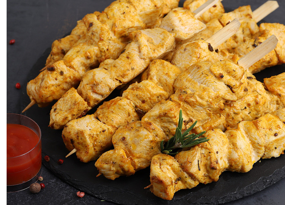 Шашлычок из курицы Карри с томатным соусом (110 г)