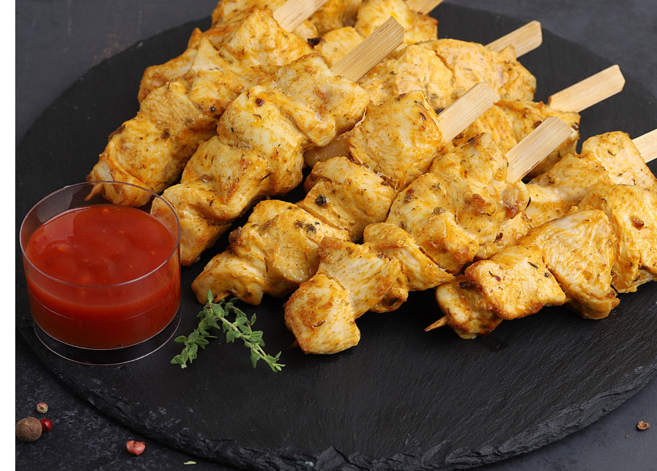 Мини-шашлычок из курицы Карри с томатным соусом (65 г) 