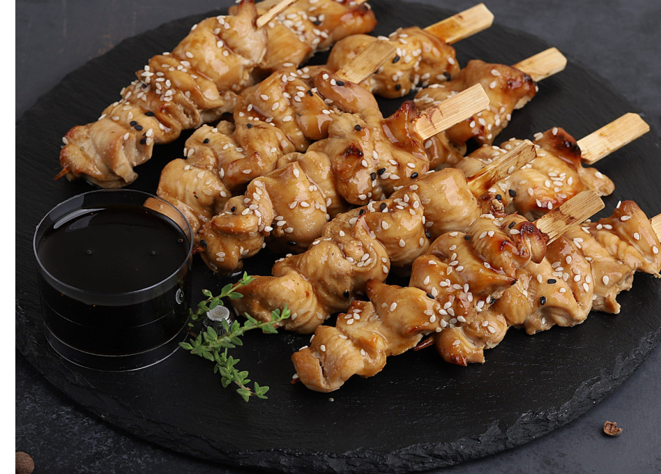Мини-шашлычок из курицы в соусе Терияки (60 г)