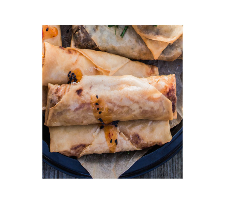 Спринг-роллы с капустой 