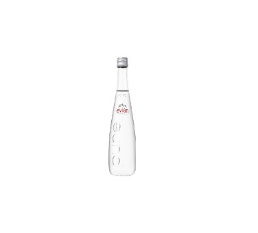 Минеральная вода Evian 0.33 л., без газа, ст. бут.