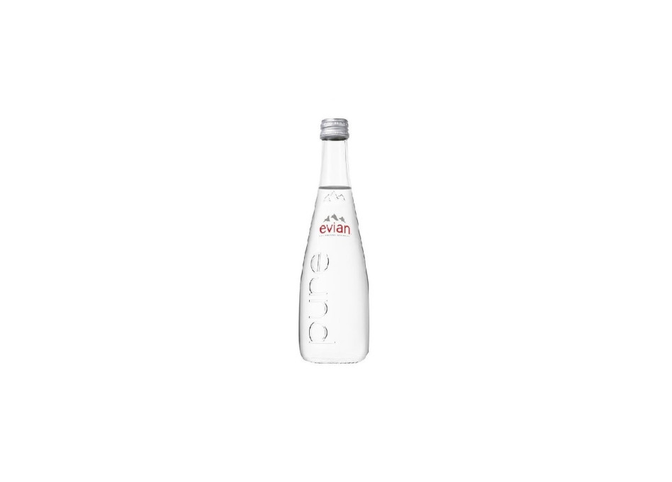 Минеральная вода Evian 0.33 л., без газа, ст. бут.