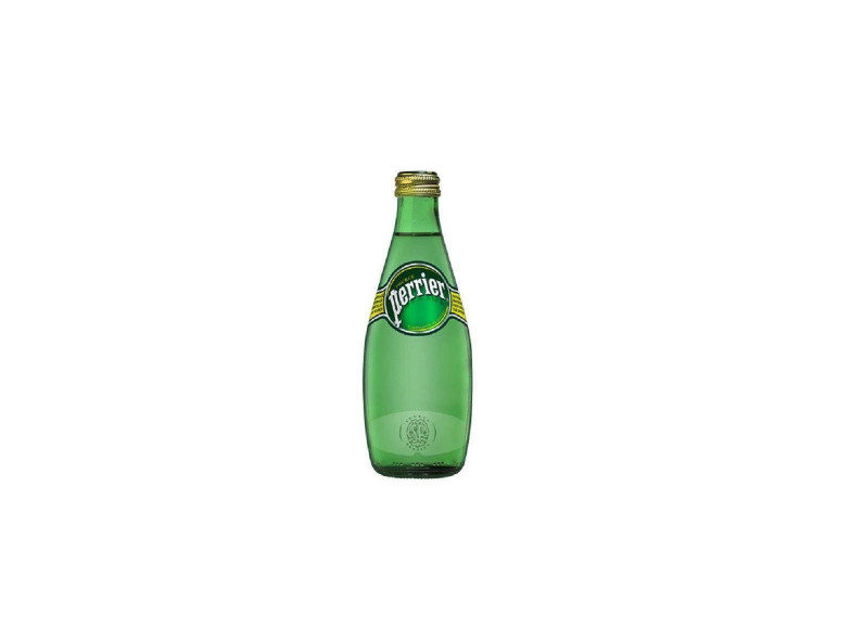 Минеральная вода Perrier 0.33 л.,с газом, ст. бут. 