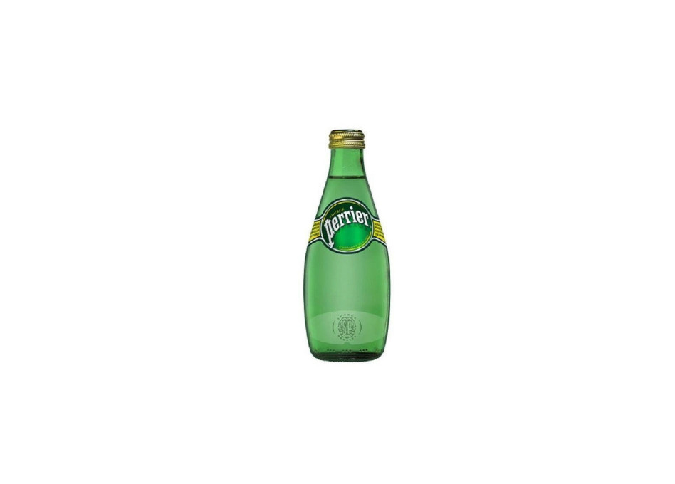 Минеральная вода Perrier 0.33 л.,с газом, ст. бут. 