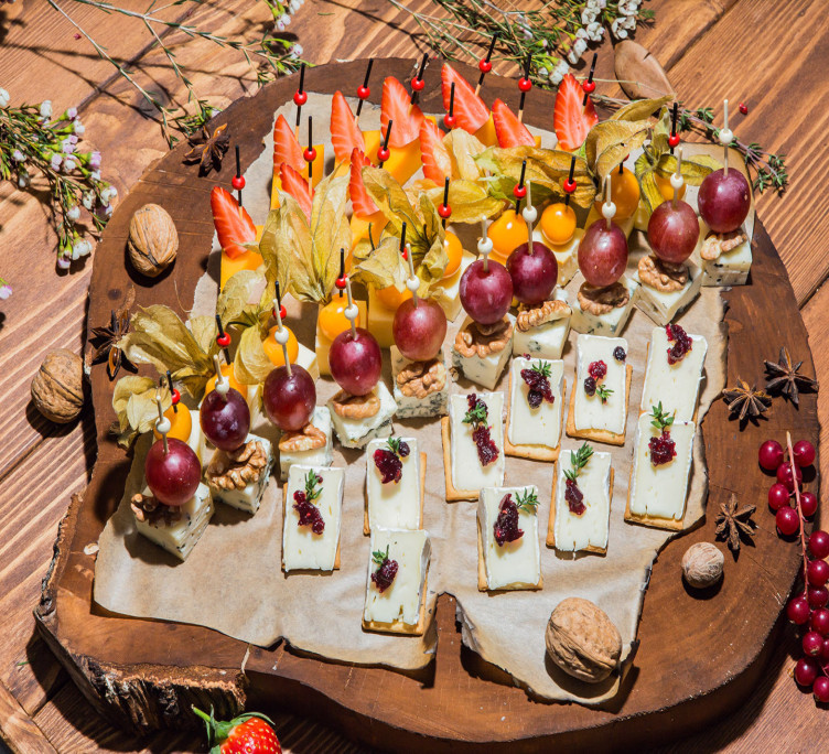 «Сыр&Фрукты» (40 шт., 4 вида)