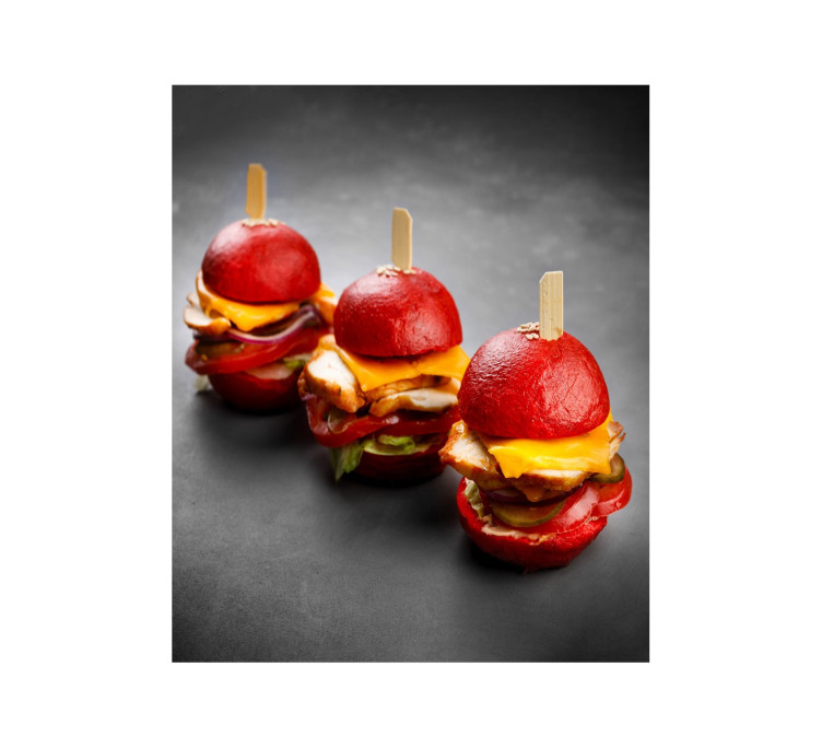 Мини-бургер с индейкой 