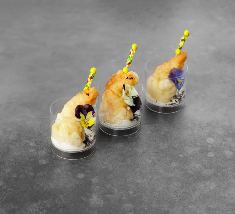 Хрустящая креветка с соусом «Мацони»