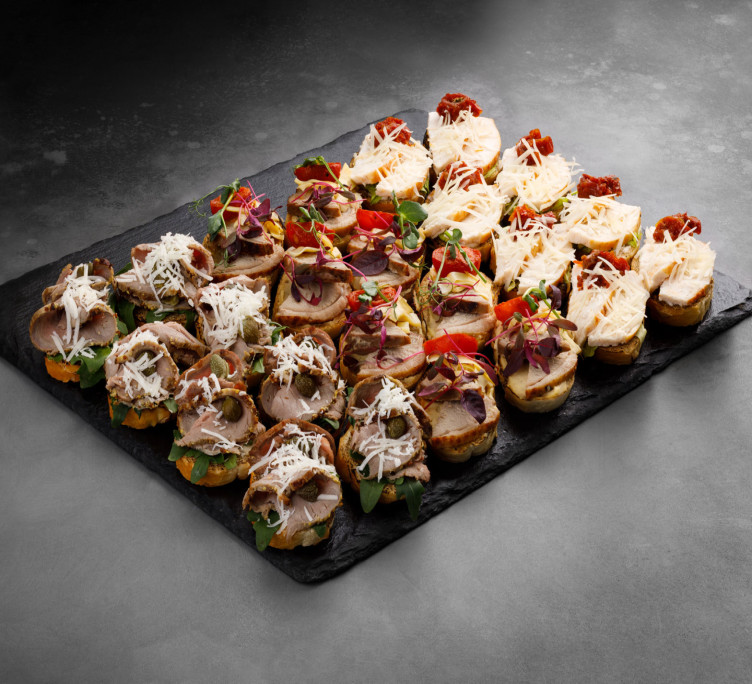 Ассорти брускетт Сет № 7 (24 шт., 3 вида)