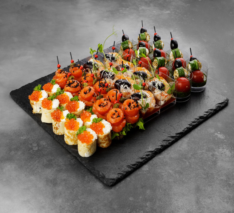 Рыбный Классика с Моцареллой (36 шт., 4 вида)