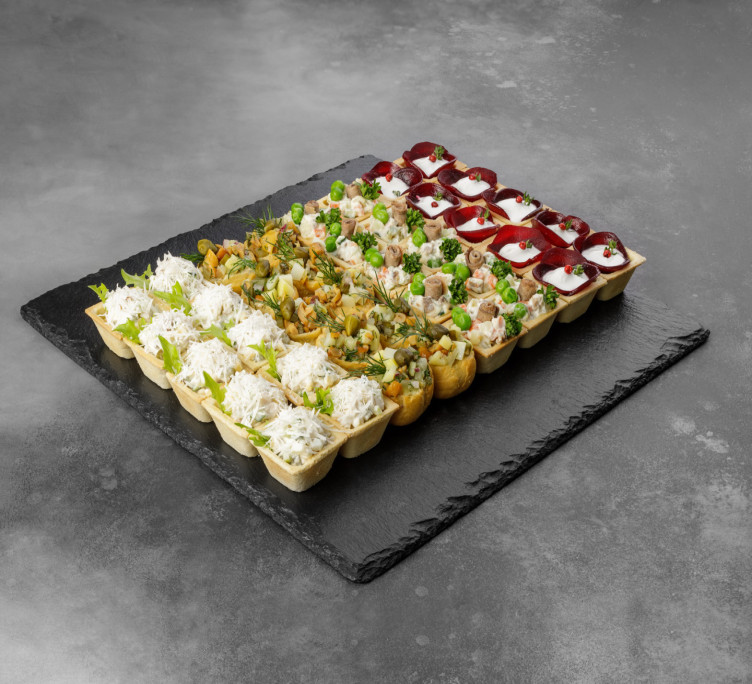 «Микс салатиков»  (40 шт., 4 вида)