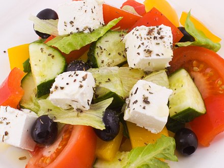 Салат «Греческий» с оливковым маслом (от 10 штук)