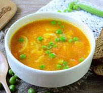 Суп овощной с картофелем