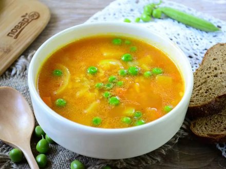 Суп овощной с картофелем